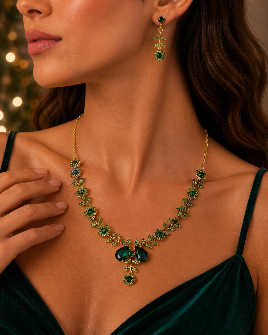 Emerald Bloom Luxe Set
