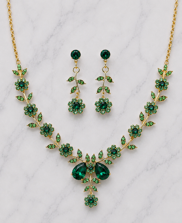 Emerald Bloom Luxe Set