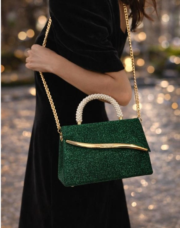 Veloura Emerald Grace Bag