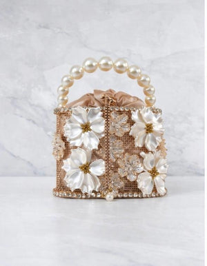 Veloura Flora Pearl Bag