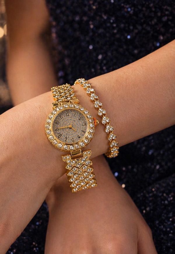 Royal Diamond Watch Set