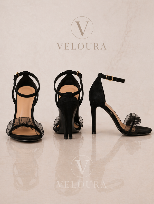 Elegant Ruffle Heels